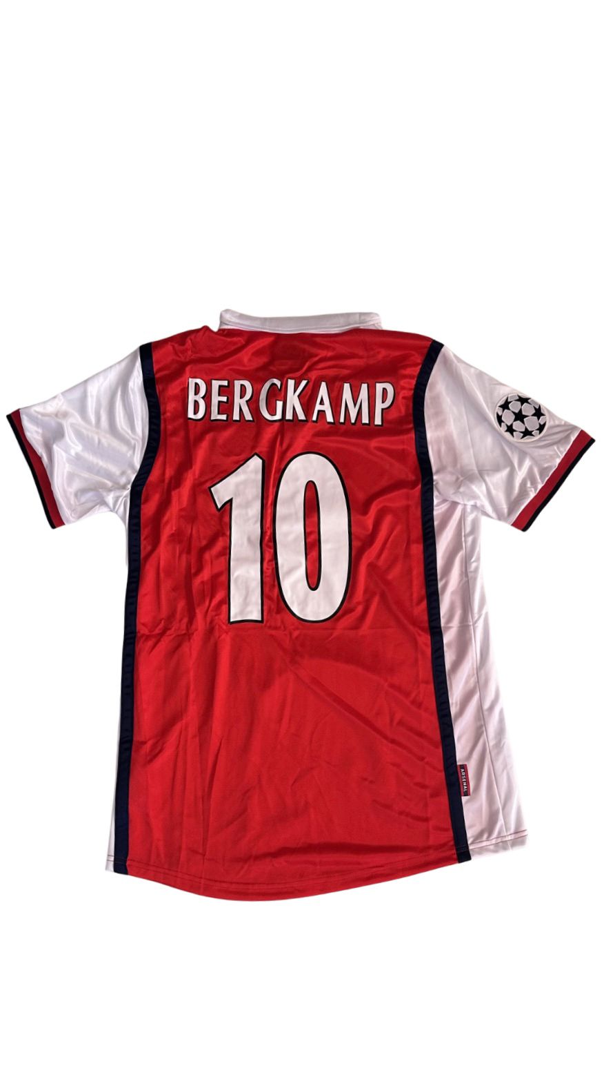 Camiseta Arsenal 1998-1999 Titular Bergkamp #10 Retro Nike