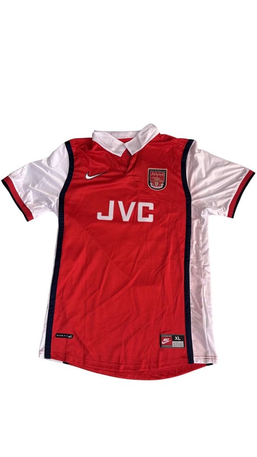 Camiseta Arsenal 1998-1999 Titular Bergkamp #10 Retro Nike