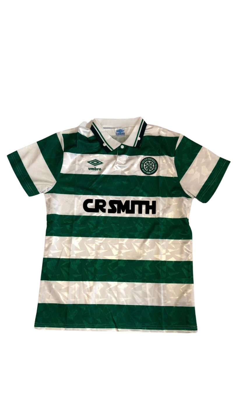 Camiseta Celtic 1989 Titular McStay #8 Retro Umbro