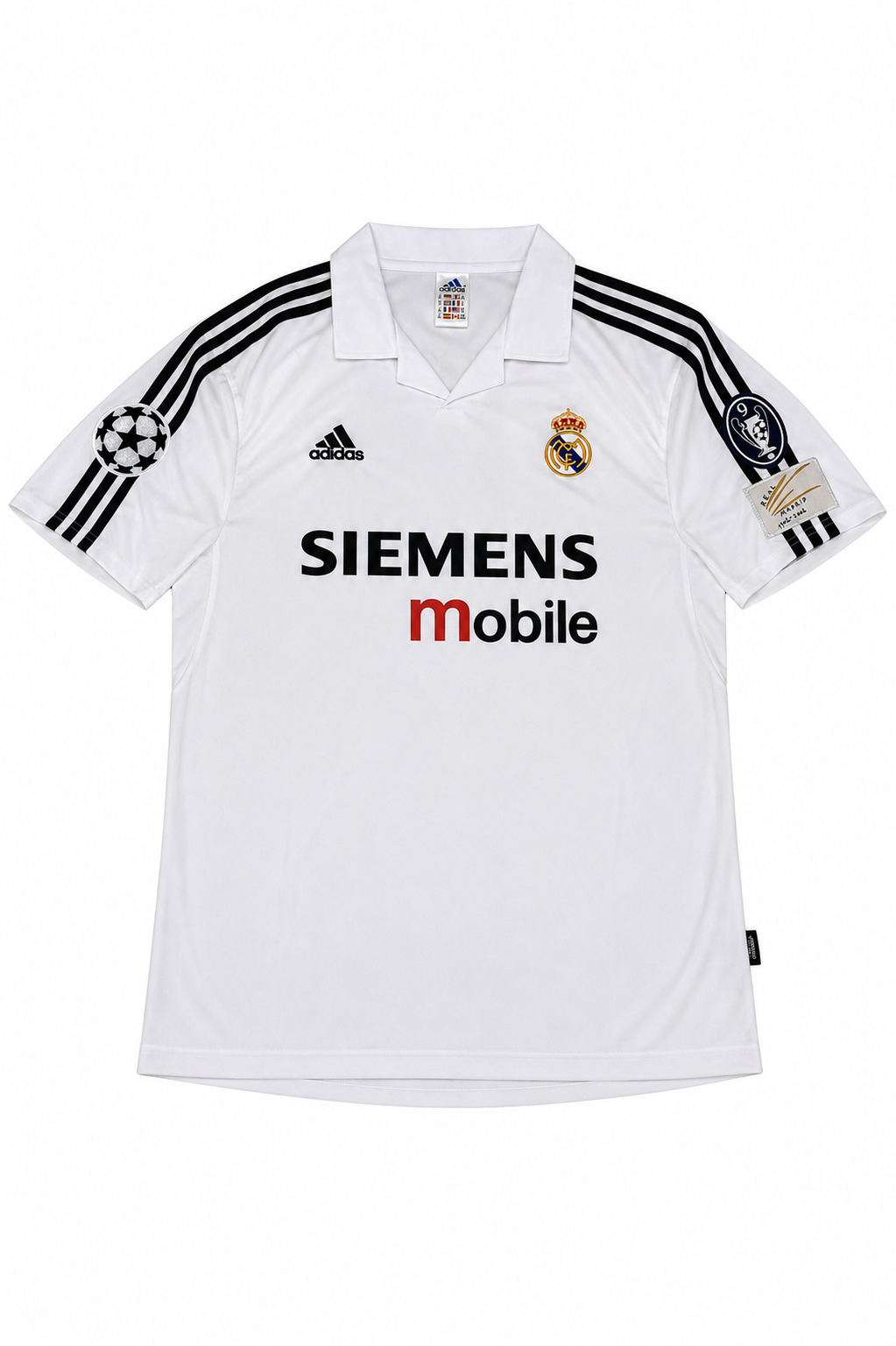 Camiseta Real Madrid 2002-2003 Titular Figo #10 Retro Adidas
