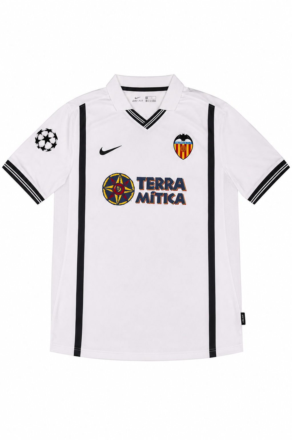 Camiseta Valencia 2000-2001 Titular Aimar #35 Retro Nike