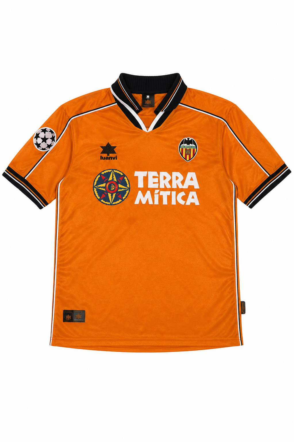 Camiseta Valencia 1999-2000 Visitante Claudio López #7 Retro Nike