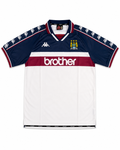 Camiseta Manchester City 1997-1998 Visitante #10 Retro Kappa