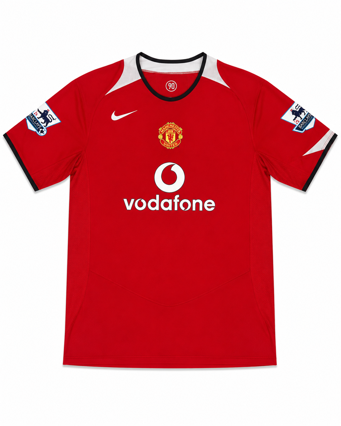 Camiseta Manchester United 2004-2006 Titular Giggs #11 / Scholes #18 Retro Nike