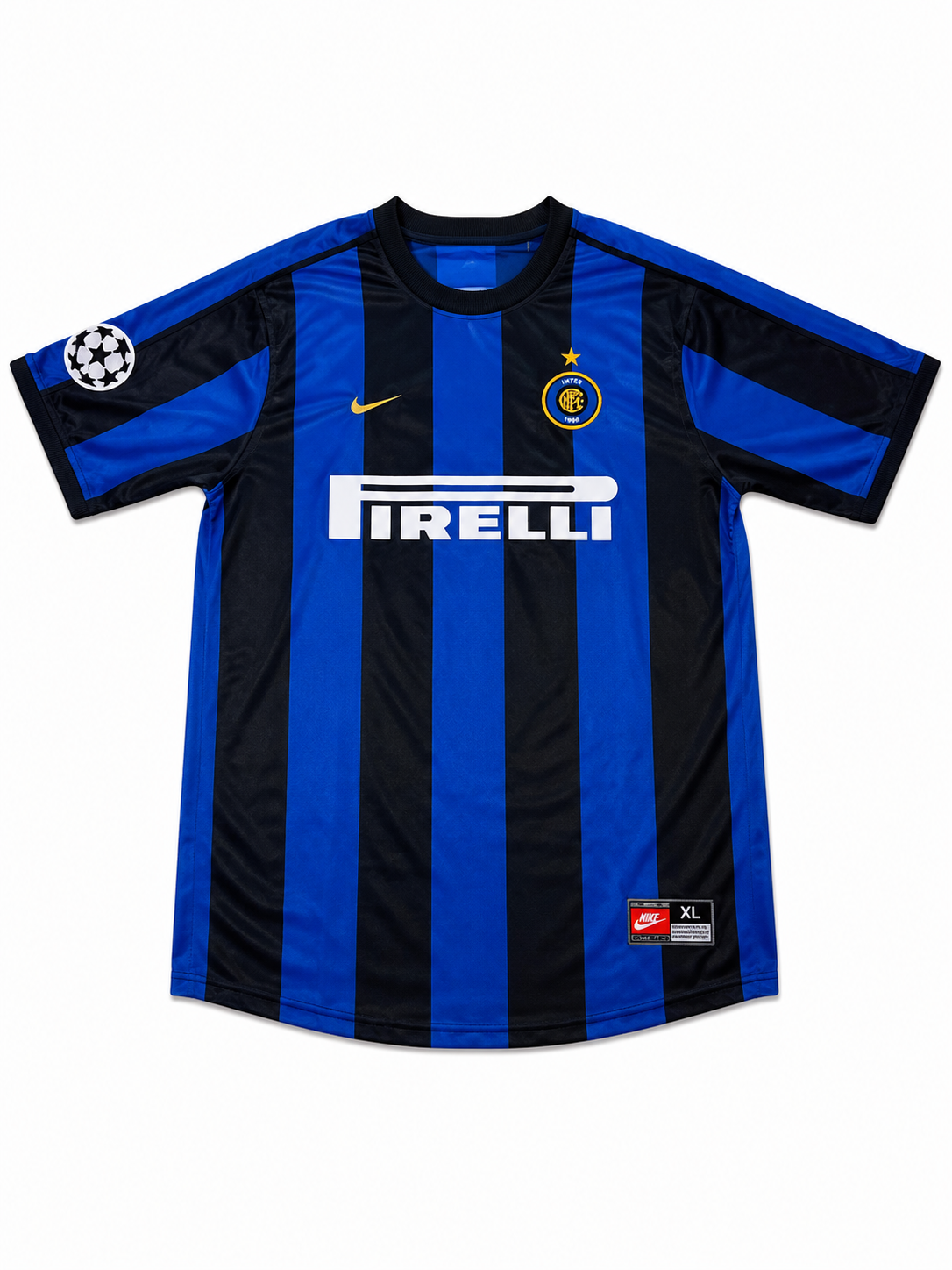 Camiseta Inter de Milán 1998-1999 Titular Ronaldo #9 Retro Nike