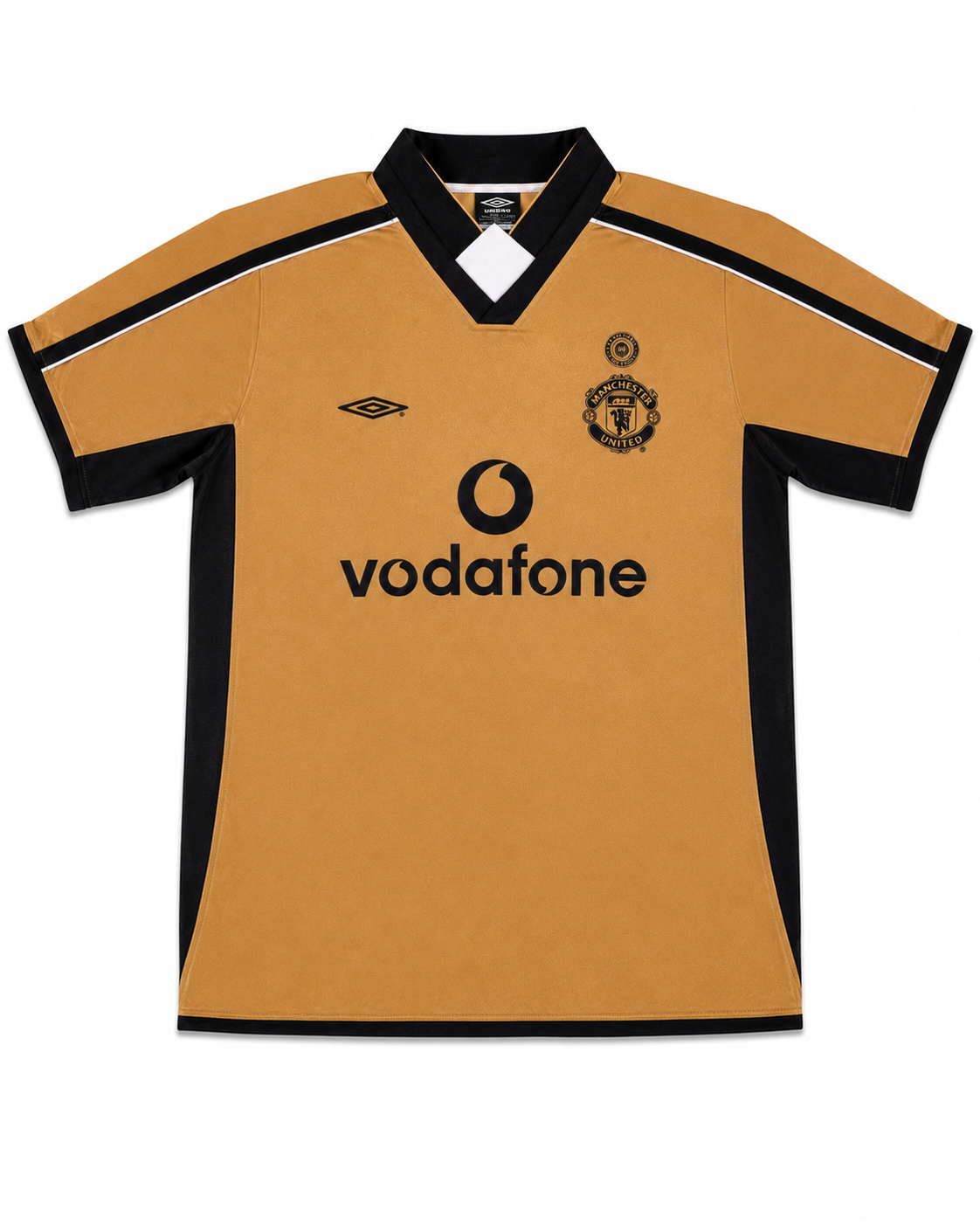 Manchester United 2001-2002 Visitante Beckham #7 Retro Umbro | Edición Reversible