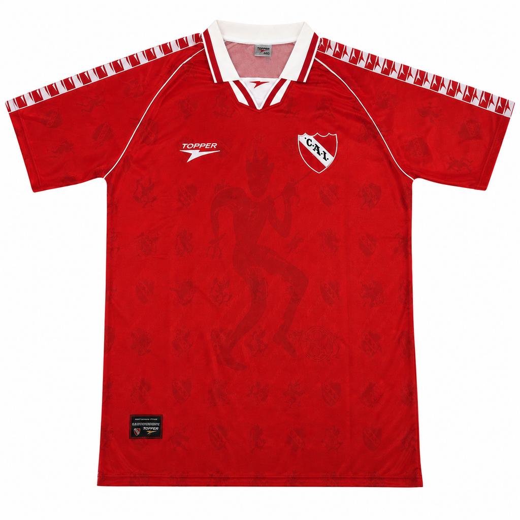 Camiseta Independiente 1998 Titular Garnero #10 Retro Topper