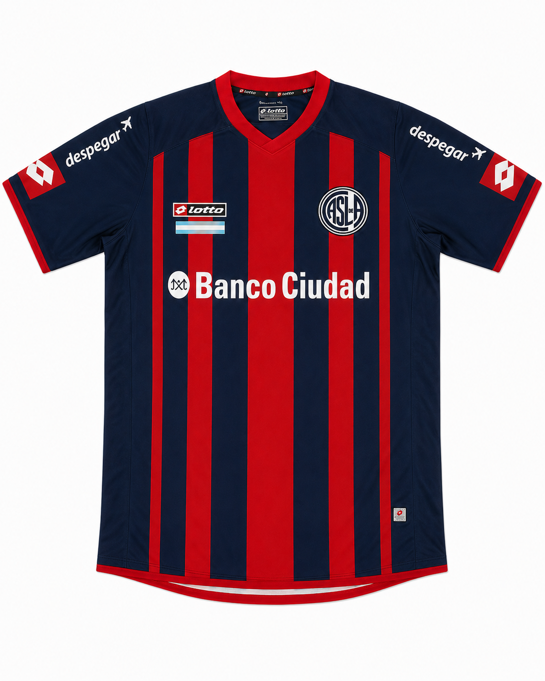 Camiseta San Lorenzo 2014 Titular Romagnoli #10 Campeón Libertadores Lotto