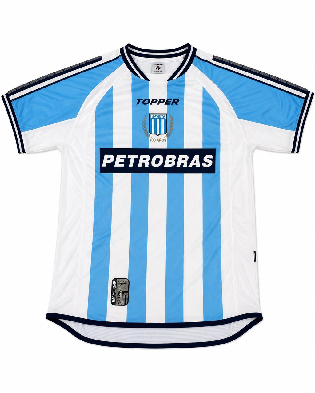 Camiseta Racing Club 2003-2004 Titular #11/#7/#15 Retro Topper