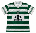 Camiseta Celtic 1998 Titular Larsson #7 Retro Umbro