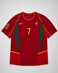 Camiseta Portugal 2002 Titular – Figo #7