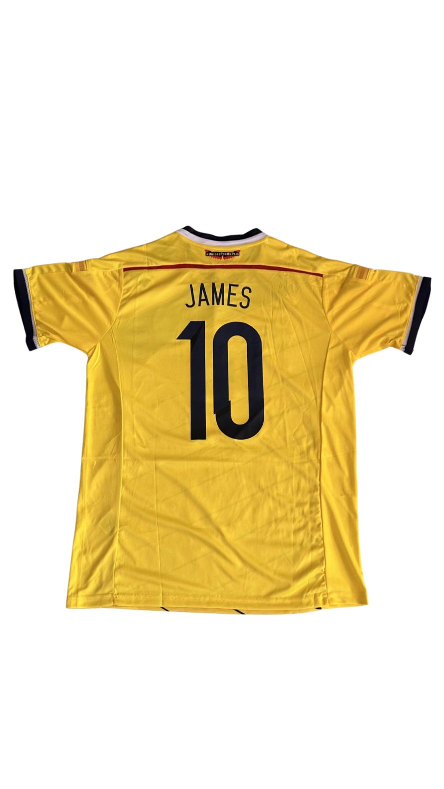 Camiseta Colombia 2014 Titular – James Rodríguez #10 – Mundial Brasil 2014