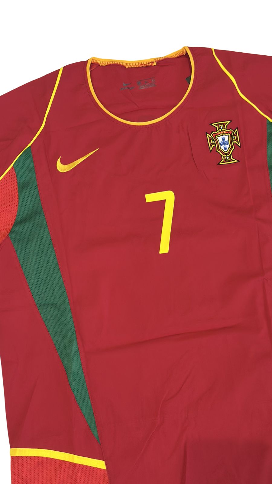 Camiseta Portugal 2002 Titular – Figo #7