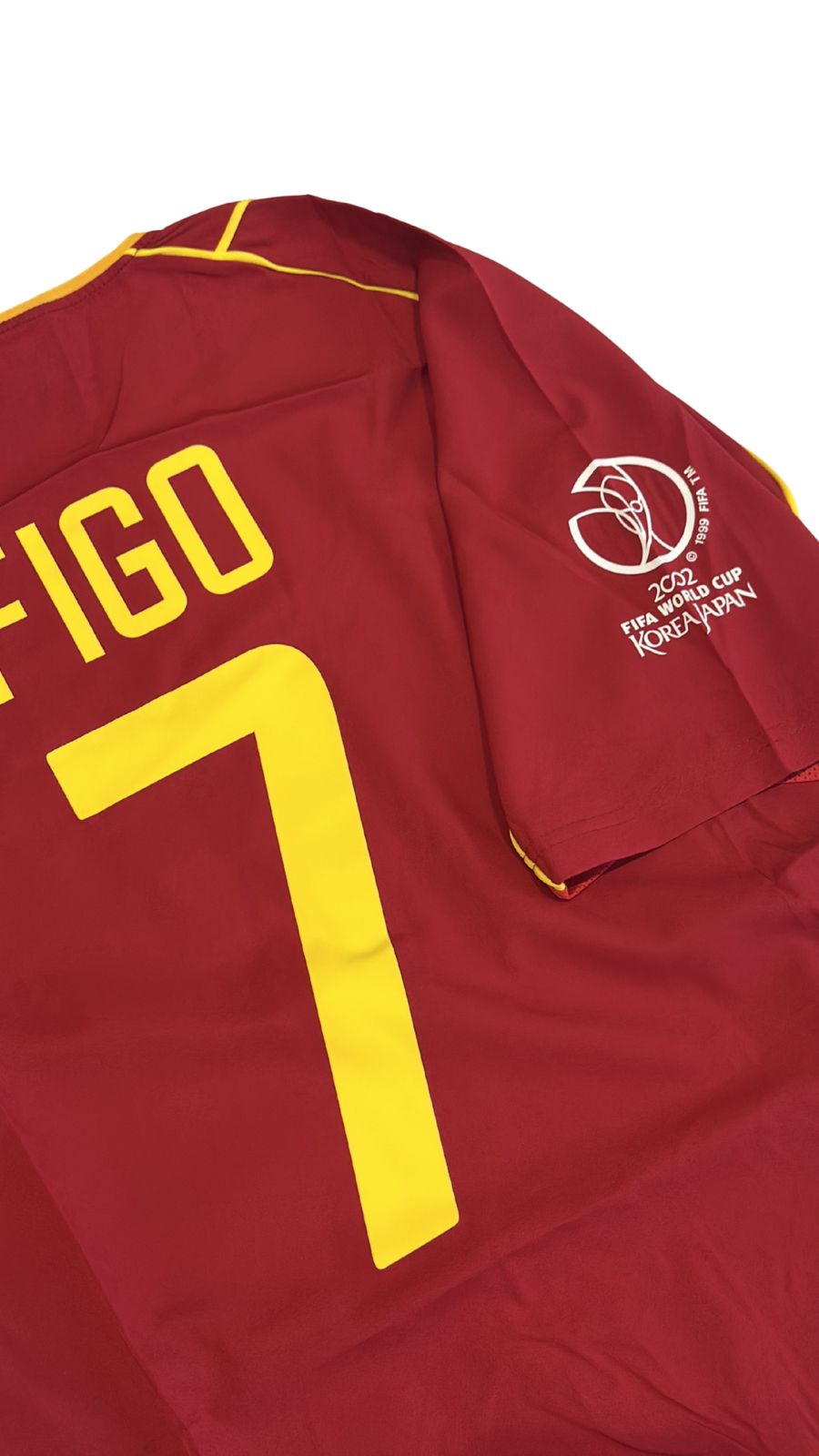 Camiseta Portugal 2002 Titular – Figo #7