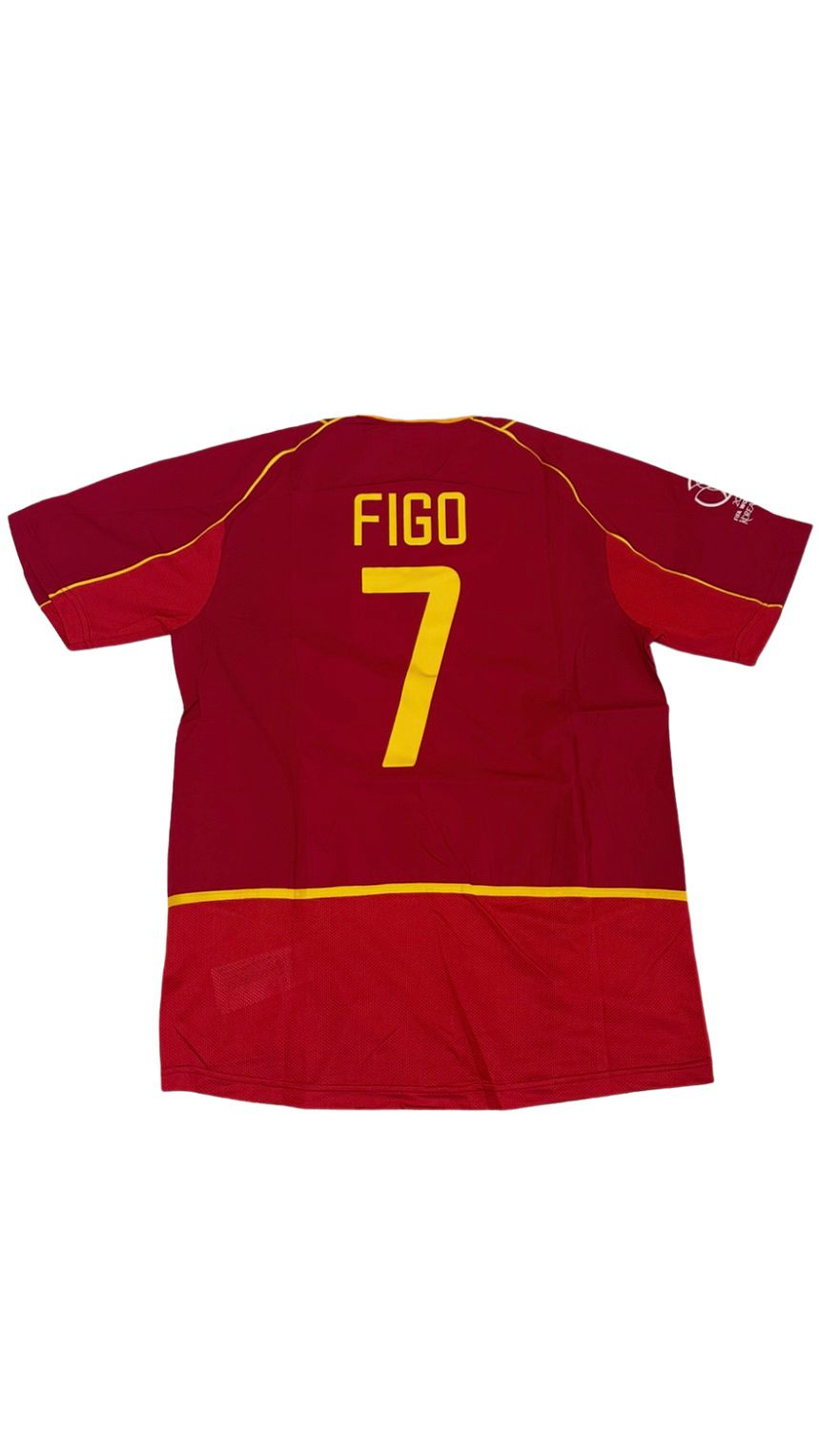Camiseta Portugal 2002 Titular – Figo #7