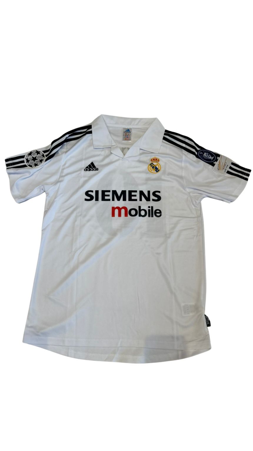 Camiseta Real Madrid 2002-2003 Titular Figo #10 Retro Adidas