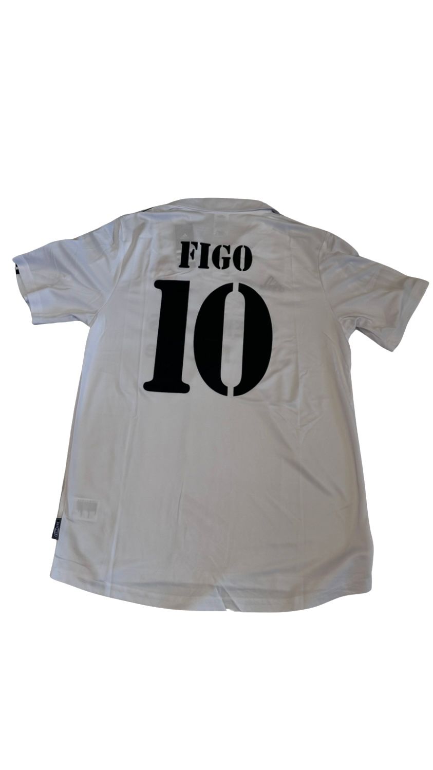 Camiseta Real Madrid 2002-2003 Titular Figo #10 Retro Adidas