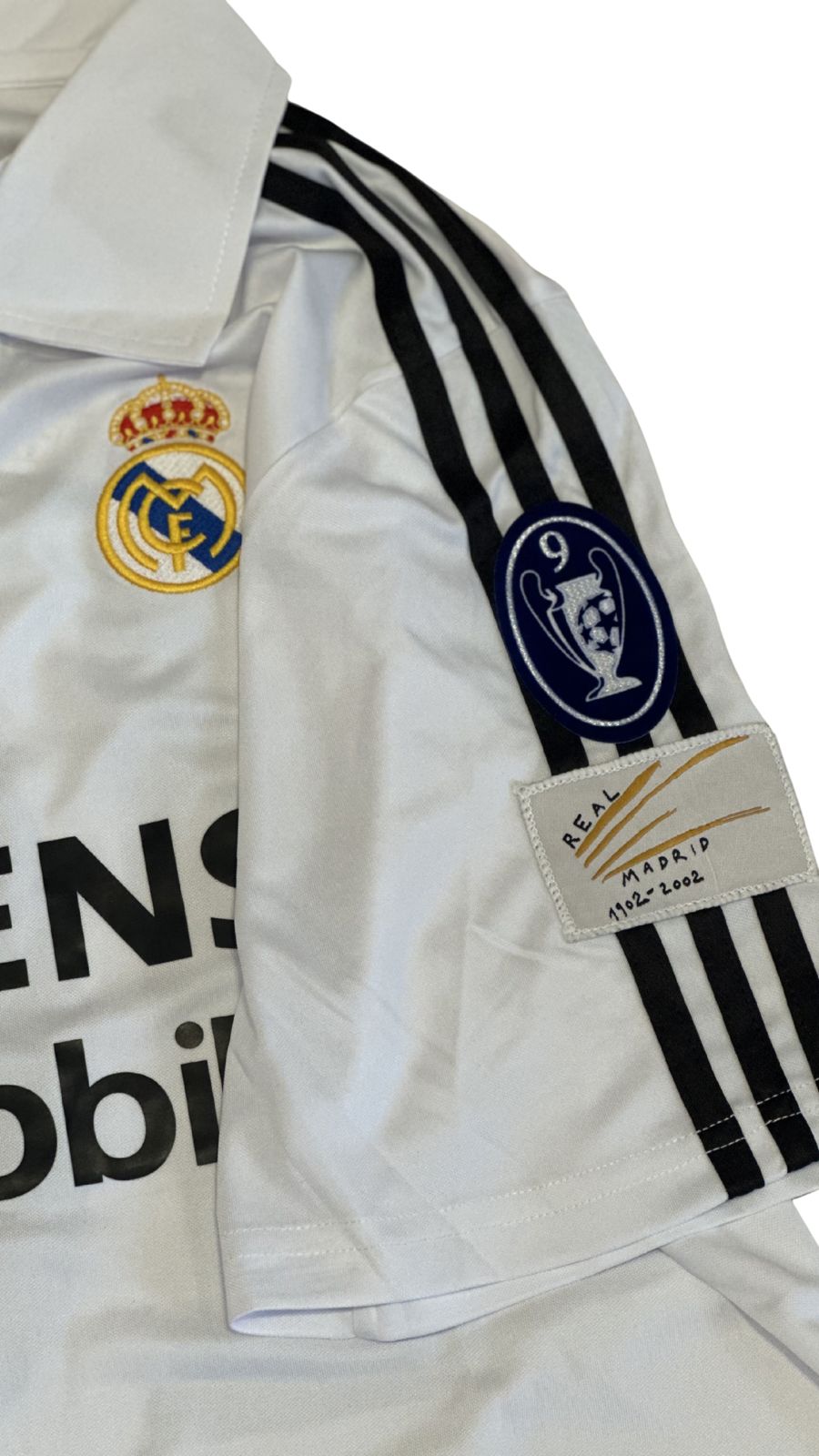 Camiseta Real Madrid 2002-2003 Titular Figo #10 Retro Adidas