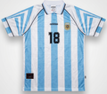 Camiseta Argentina 1996-97 Titular Retro – Scaloni #18