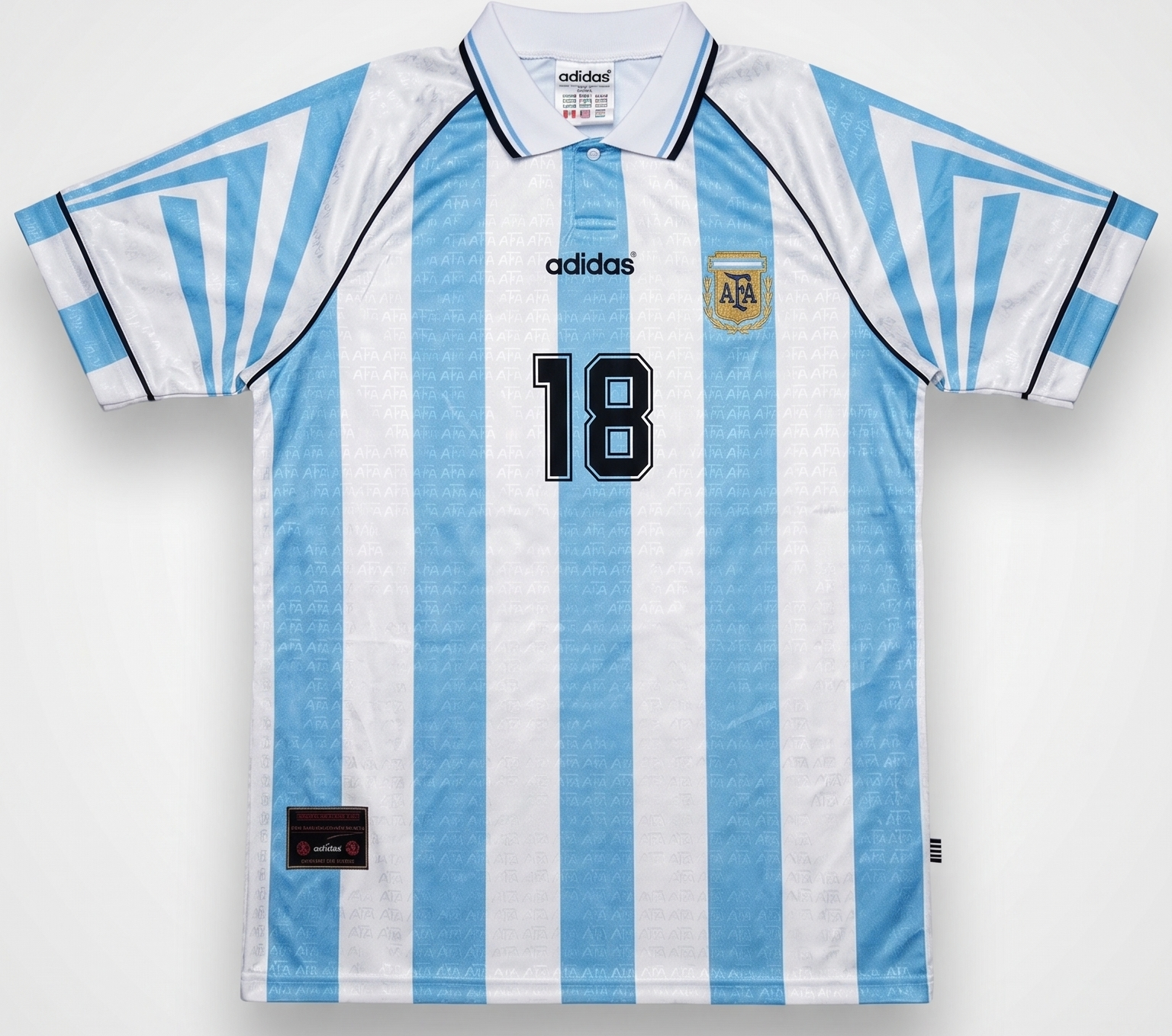 Camiseta Argentina 1996-97 Titular Retro – Scaloni #18