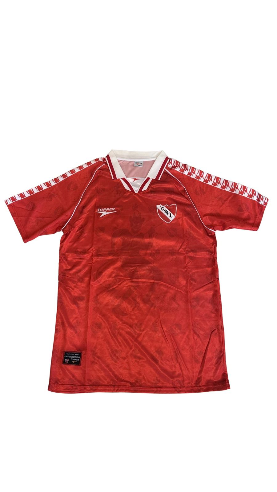 Camiseta Independiente 1998 Titular Garnero #10 Retro Topper