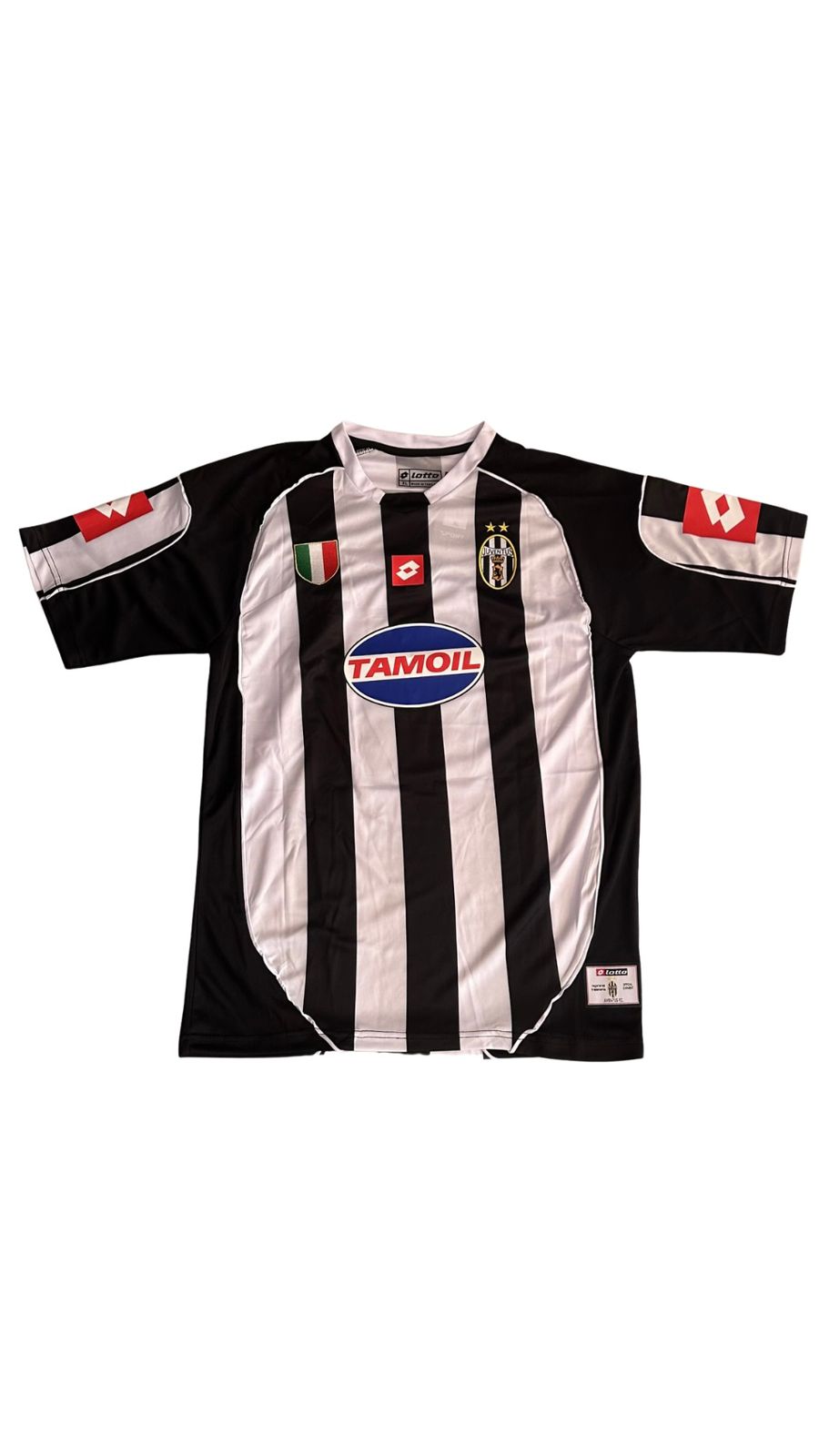 Camiseta Juventus 2003-2004 Titular Nedvěd #11 Retro Lotto