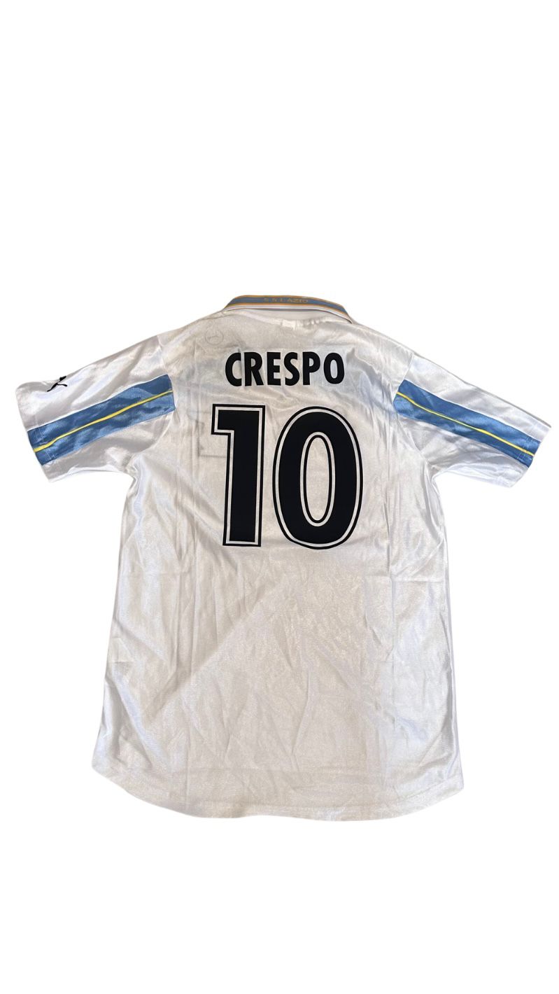 Camiseta Lazio 2000-2001 Visitante Crespo #10 Retro Puma