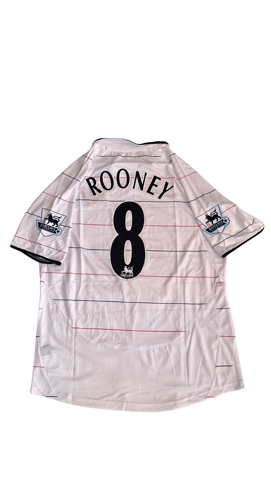 Camiseta Manchester United 2003-2005 Visitante Rooney #8 Retro Nike
