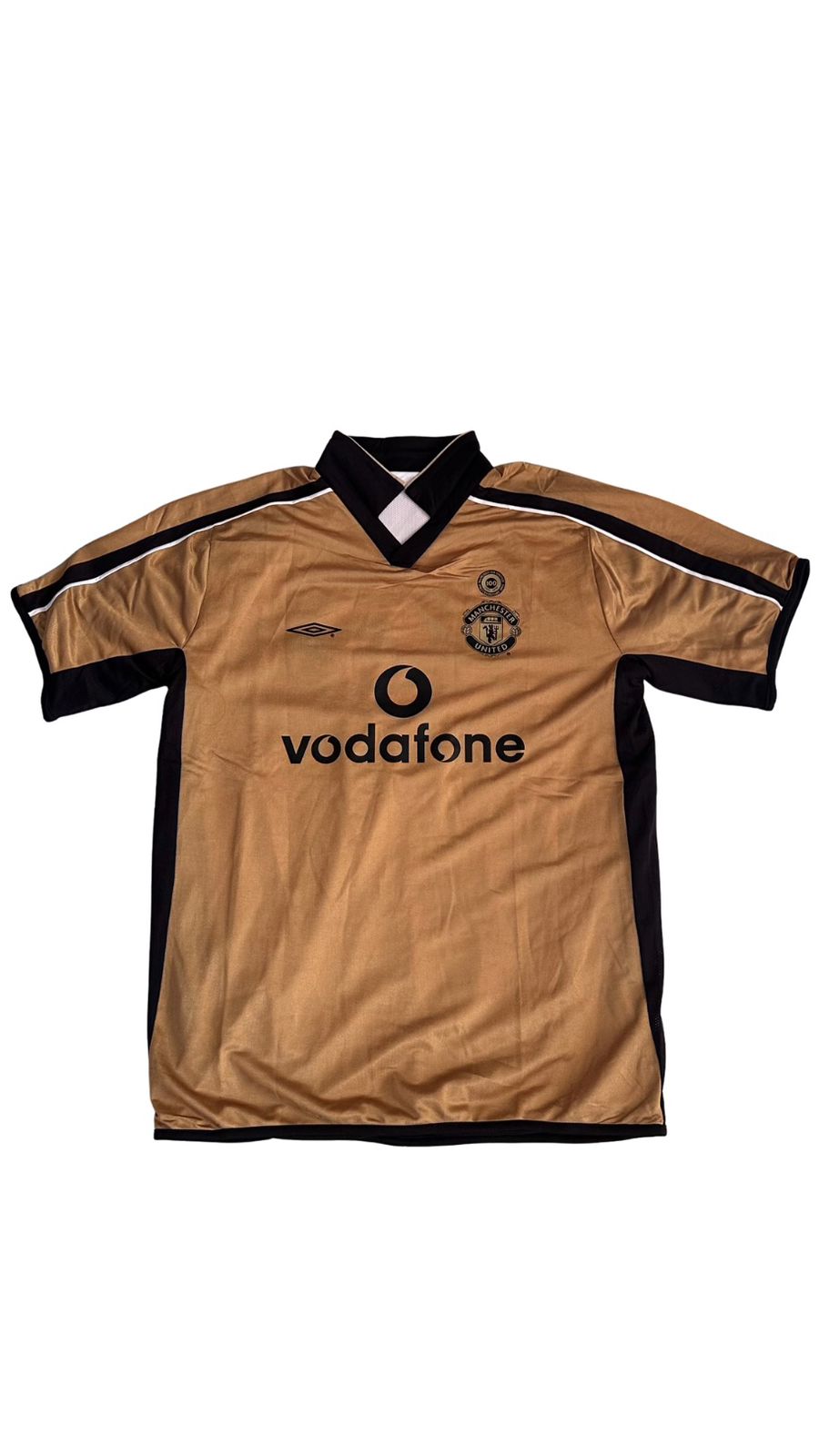 Manchester United 2001-2002 Visitante Beckham #7 Retro Umbro | Edición Reversible