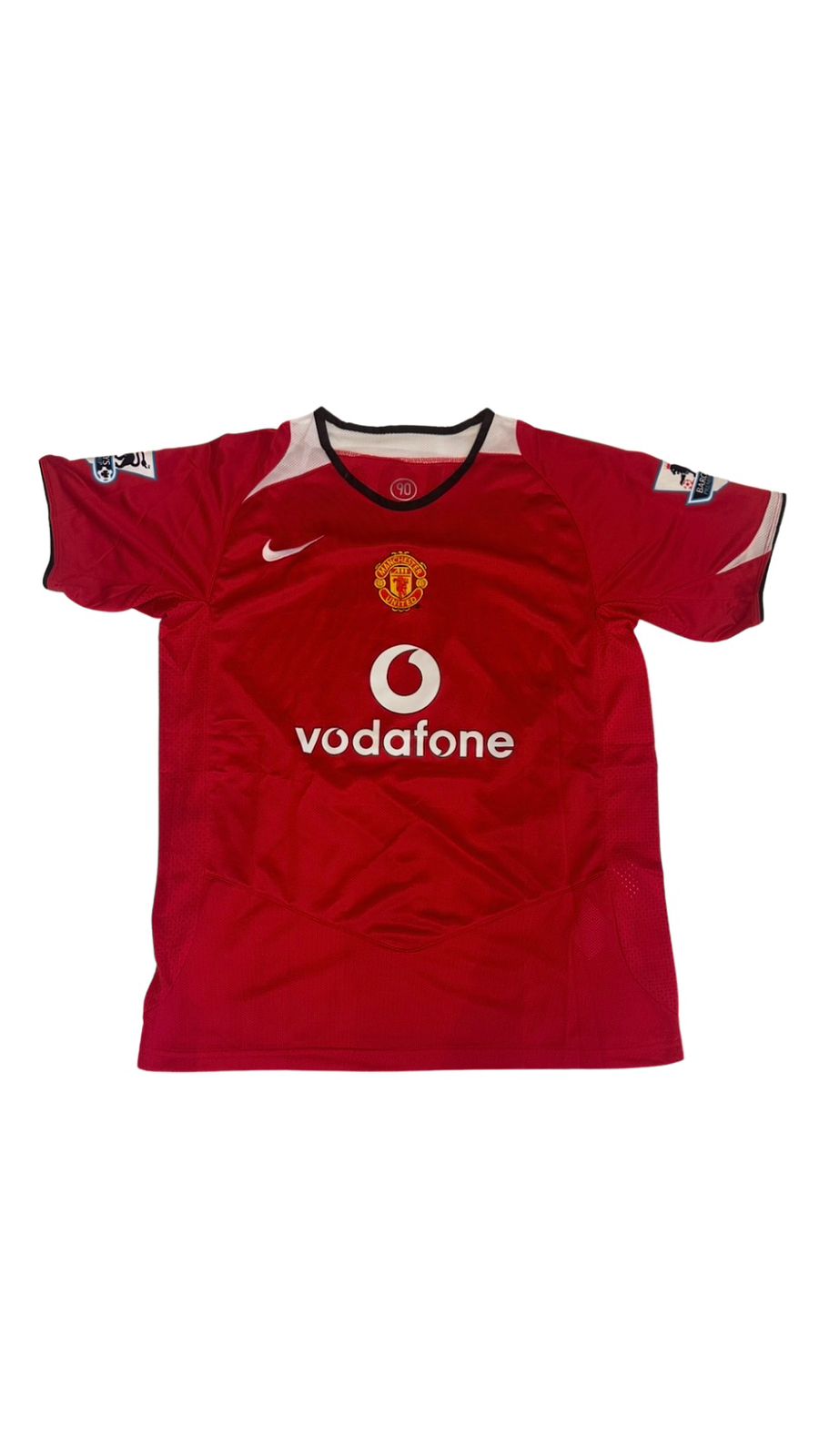 Camiseta Manchester United 2004-2006 Titular Giggs #11 / Scholes #18 Retro Nike