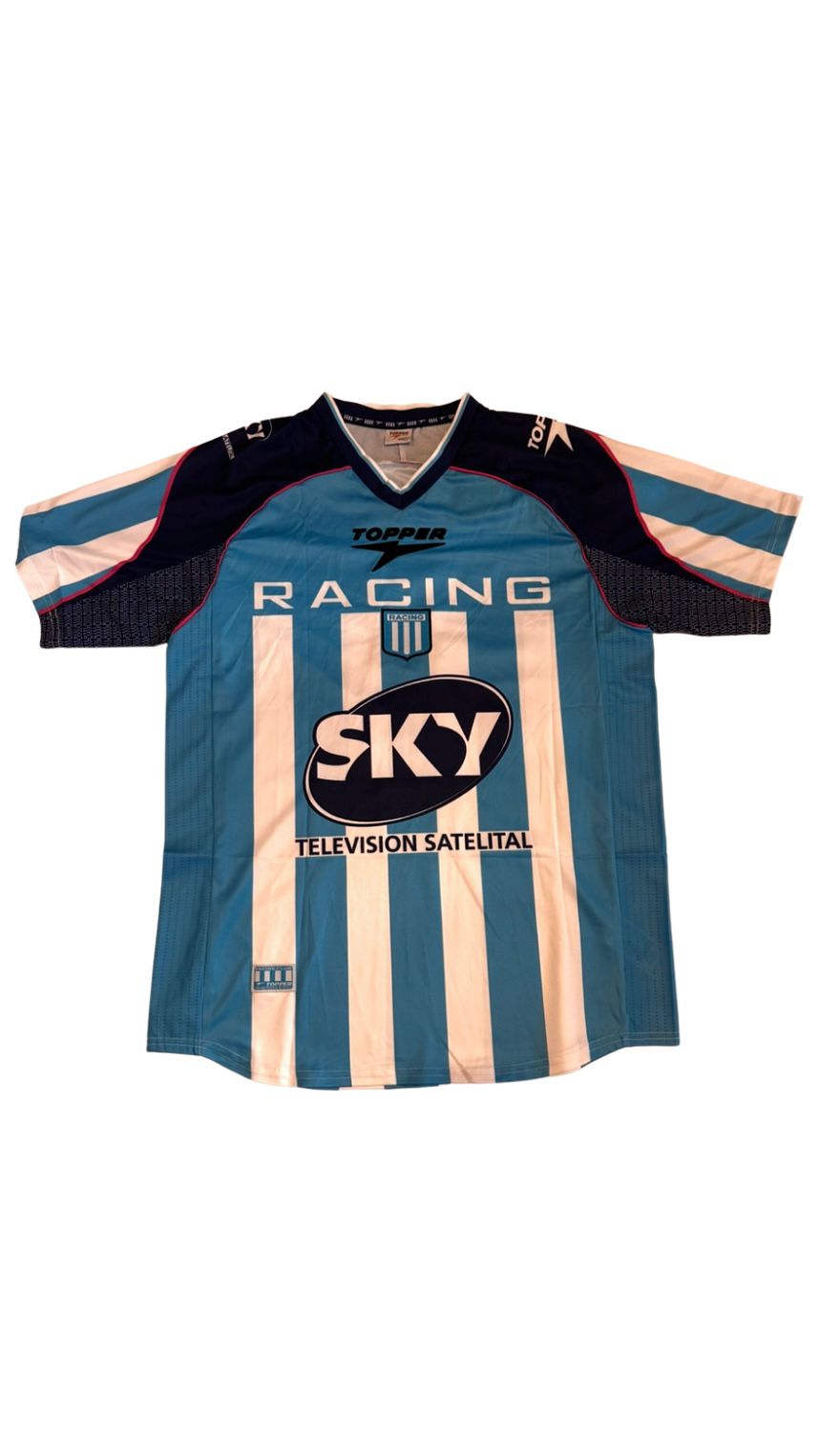 Camiseta Racing Club 2001 Titular #11 / #22 Retro Topper