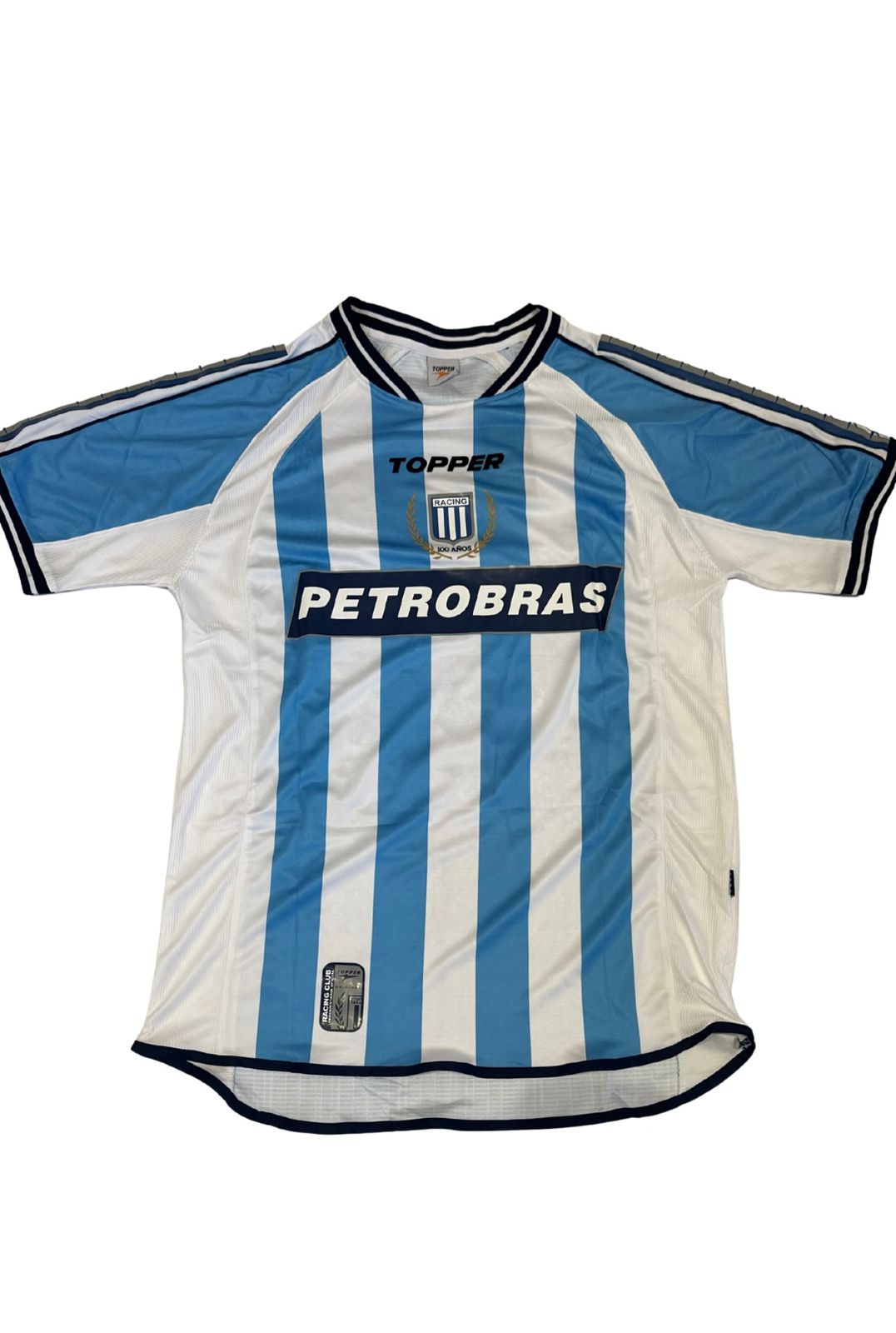 Camiseta Racing Club 2003-2004 Titular #11/#7/#15 Retro Topper