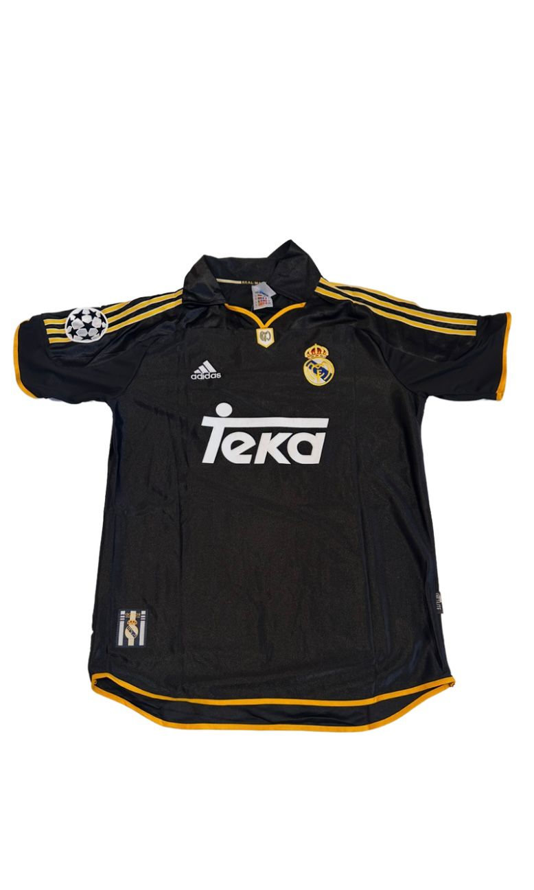 Camiseta Real Madrid 2001-2002 Visitante Raúl #7 Retro Adidas