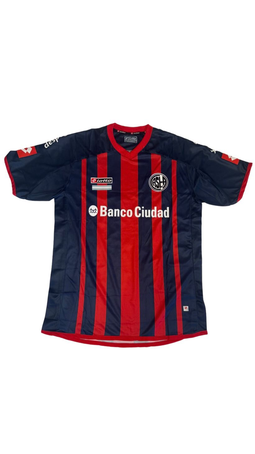 Camiseta San Lorenzo 2014 Titular Romagnoli #10 Campeón Libertadores Lotto