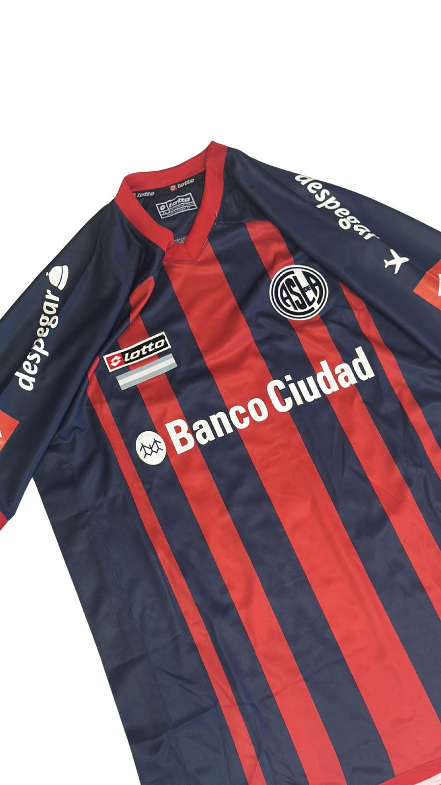 Camiseta San Lorenzo 2014 Titular Romagnoli #10 Campeón Libertadores Lotto