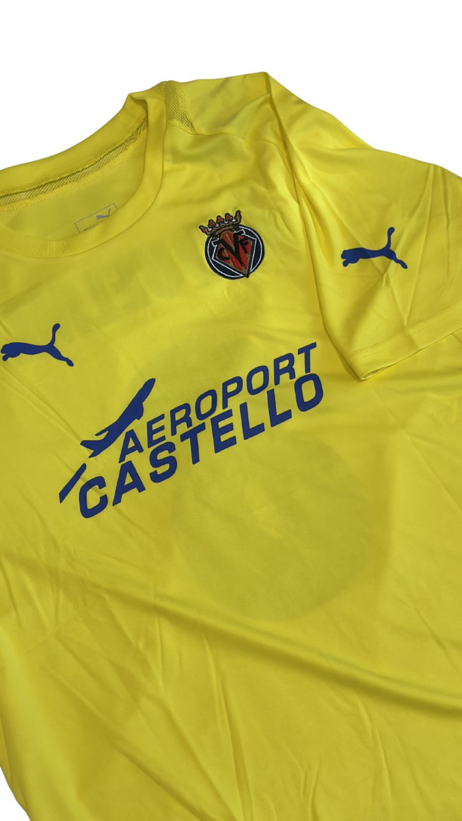 Camiseta Villarreal 2004-2005 Titular Riquelme #8 Retro Joma