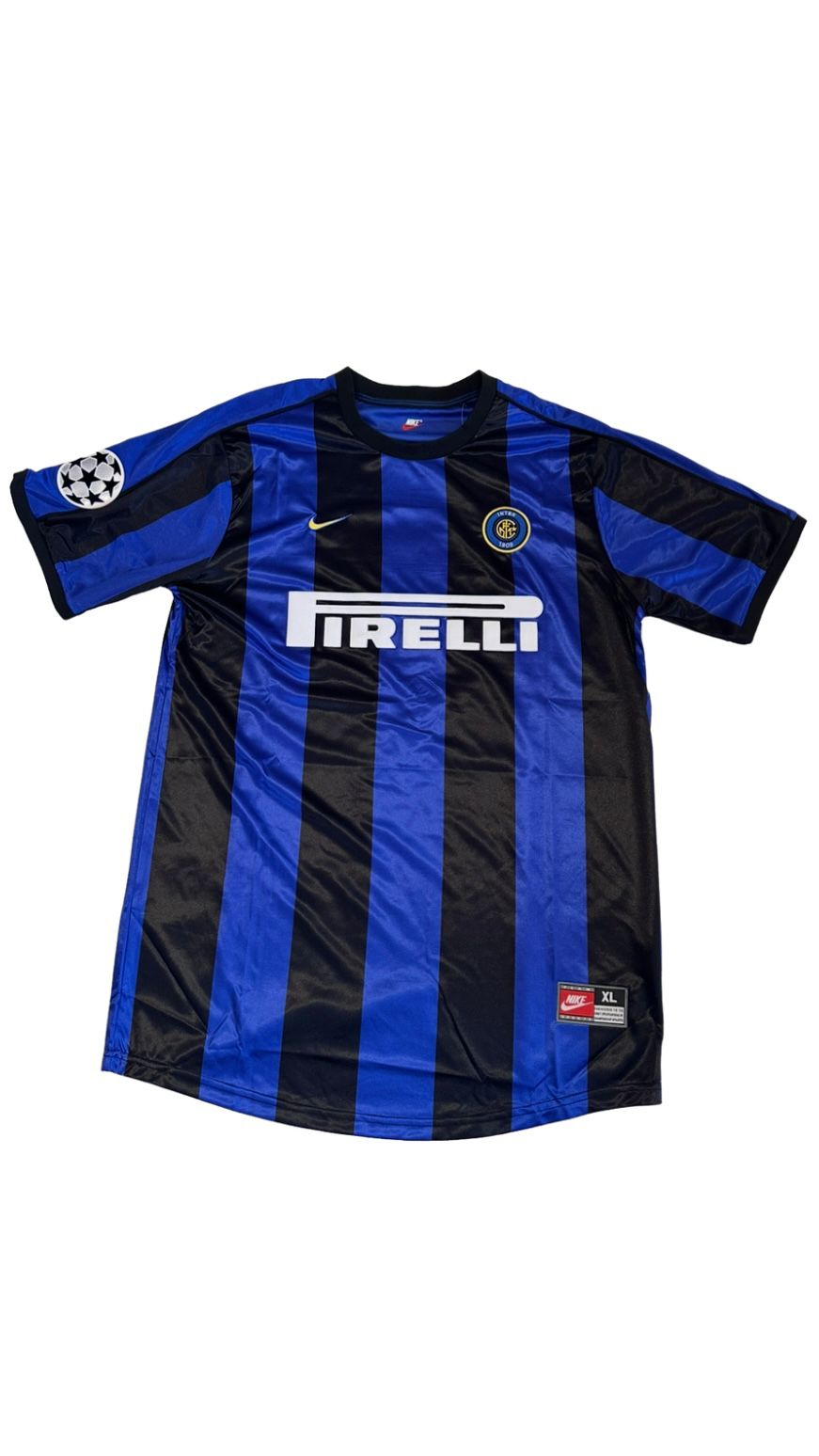 Camiseta Inter de Milán 1998-1999 Titular Ronaldo #9 Retro Nike