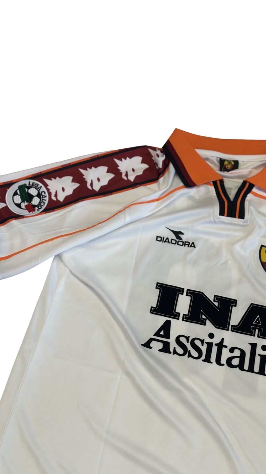 Roma 1999-2000 Visitante Totti #10 Retro Diadora