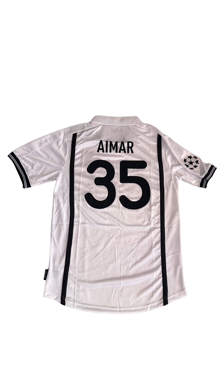 Camiseta Valencia 2000-2001 Titular Aimar #35 Retro Nike
