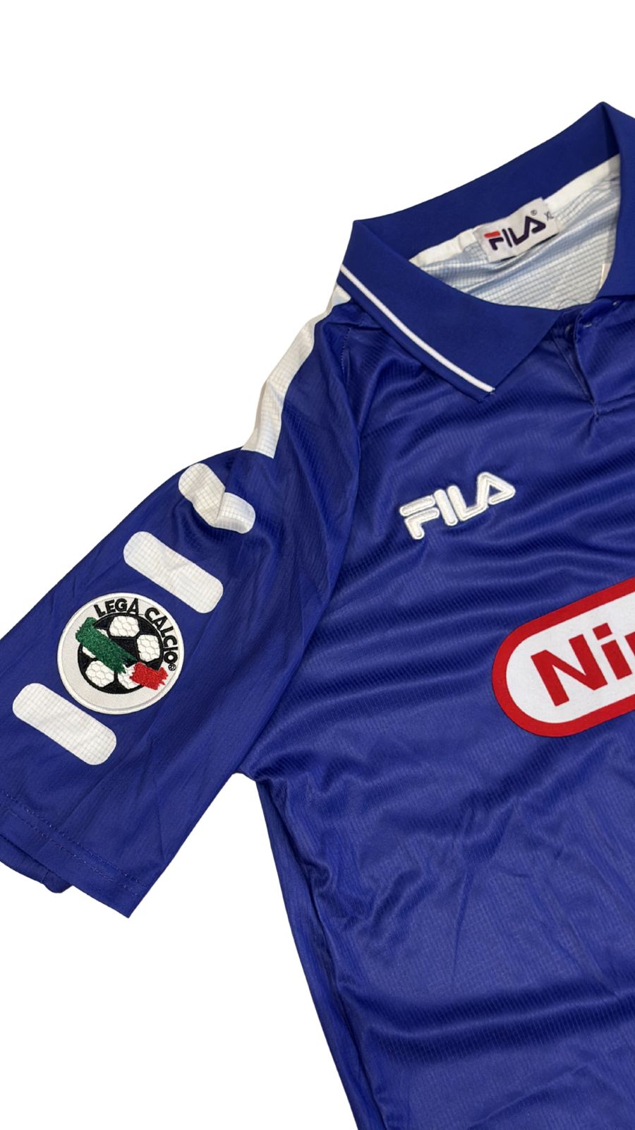 Camiseta Fiorentina 1998-1999 Titular Batistuta #9 Retro Fila