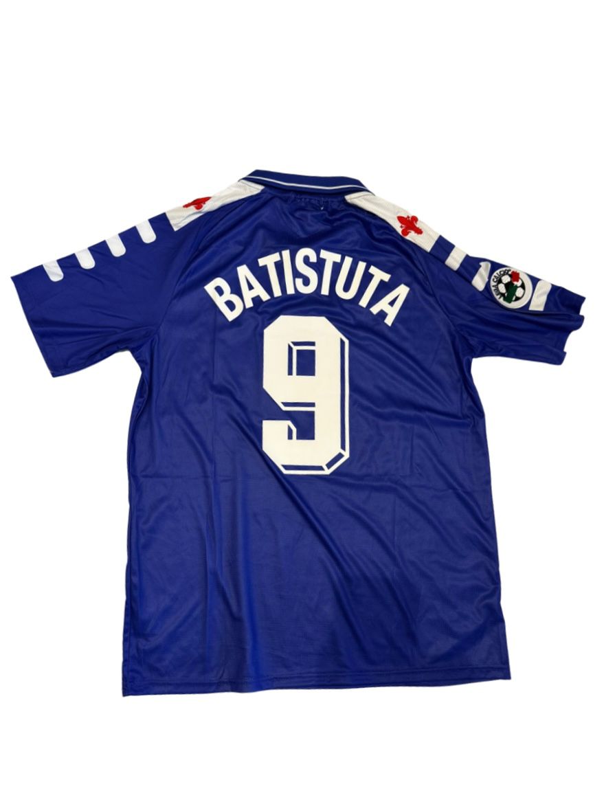 Camiseta Fiorentina 1998-1999 Titular Batistuta #9 Retro Fila
