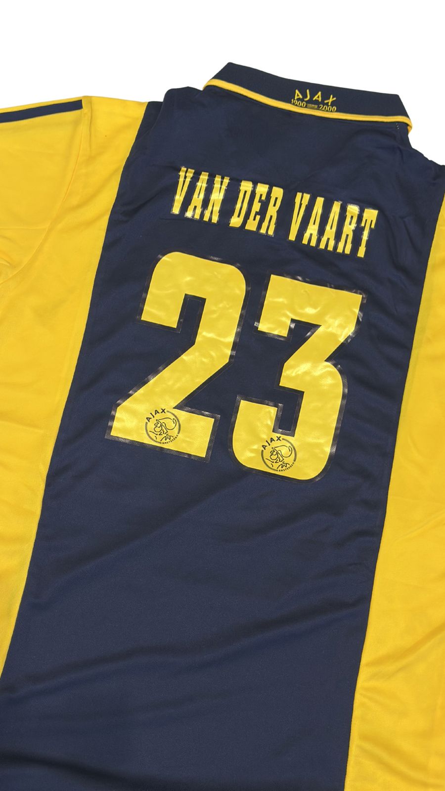 Camiseta Ajax 2000-2001 Visitante Van der Vaart #23 Retro Adidas