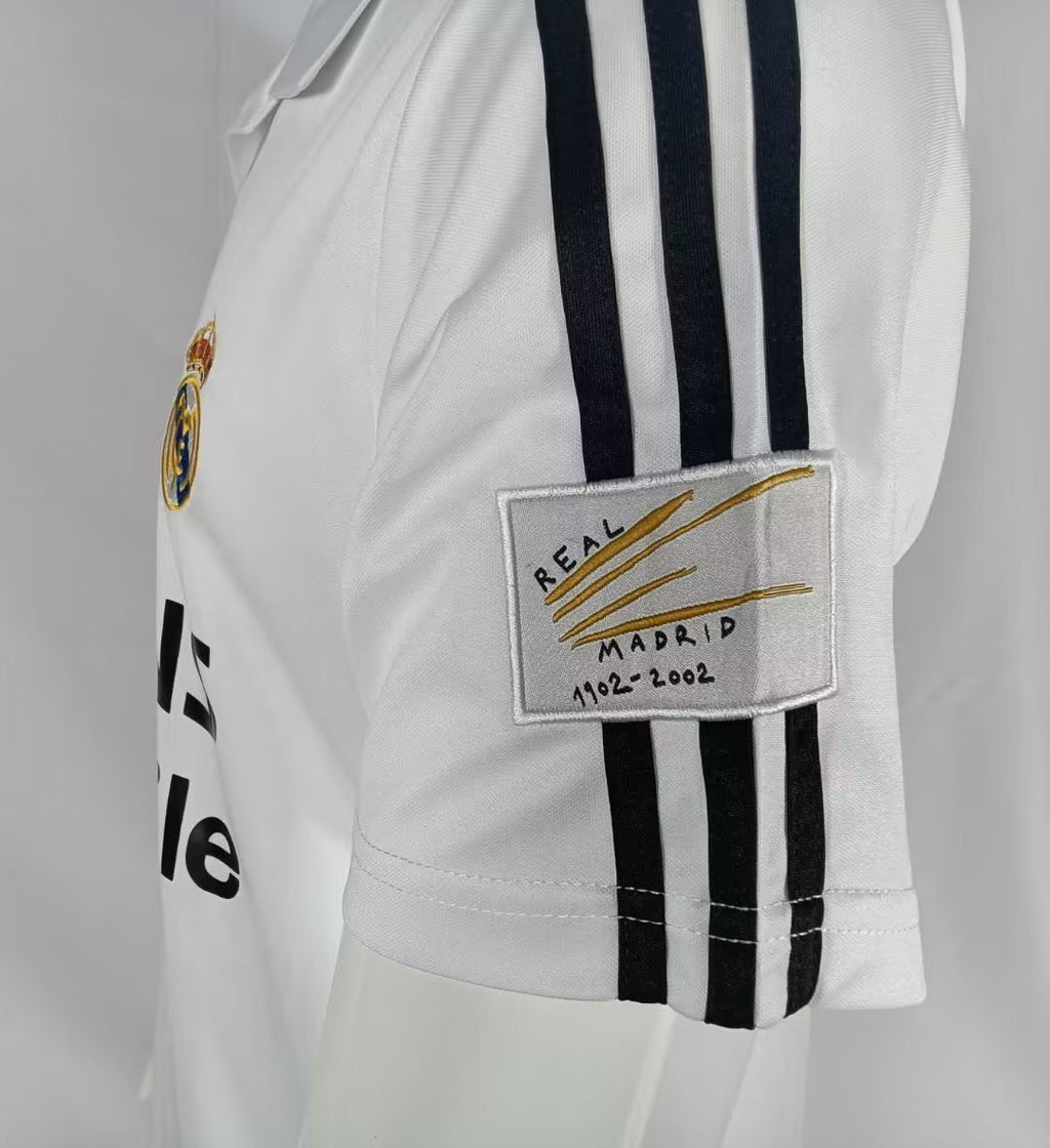 Camiseta Real Madrid 2002-2003 Titular Figo #10 Retro Adidas